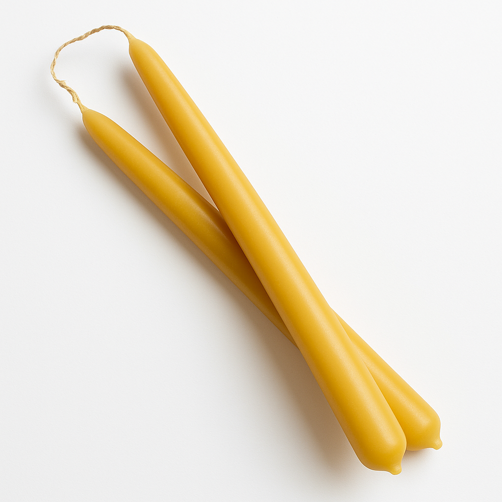 Beeswax Candles Hand Dipped Chemical Free Pure 100% Beeswax