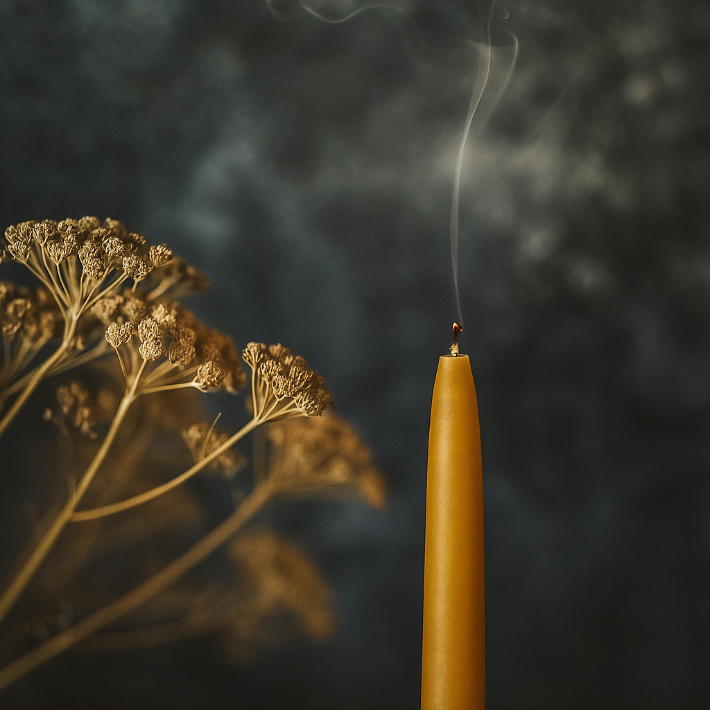 Beeswax Candles Hand Dipped Chemical Free Pure 100% Beeswax