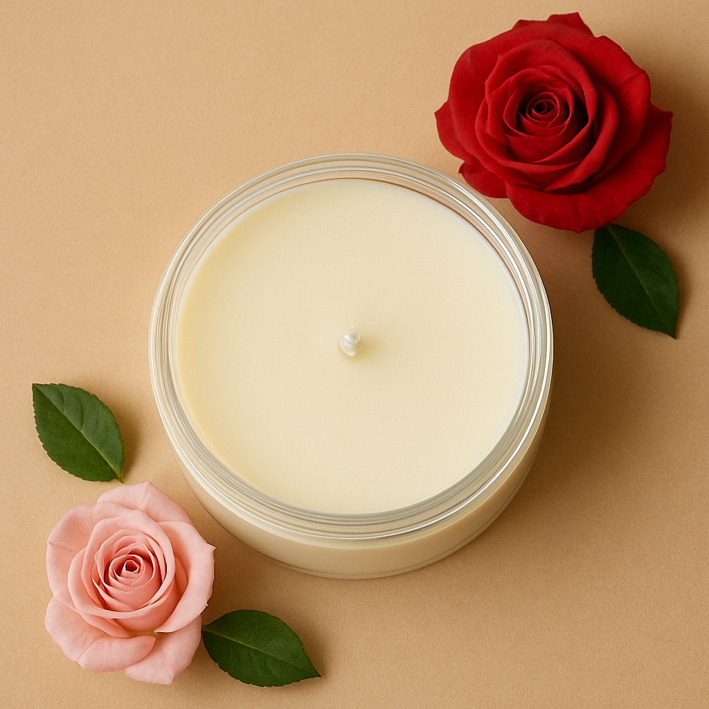 Blushing Rose | Soy Wax Scented Candle | 25-30 Hrs