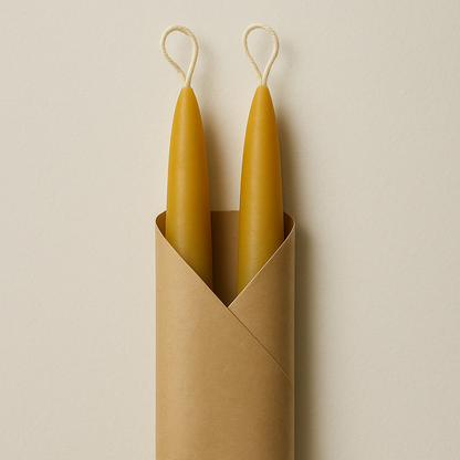 Beeswax Candles Hand Dipped Chemical Free Pure 100% Beeswax